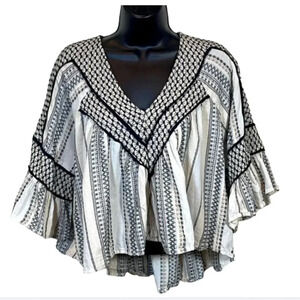 Free People Runnin On A Dream Top in ivory size small/P